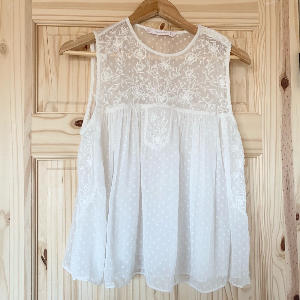 Flowy Embroidered Top